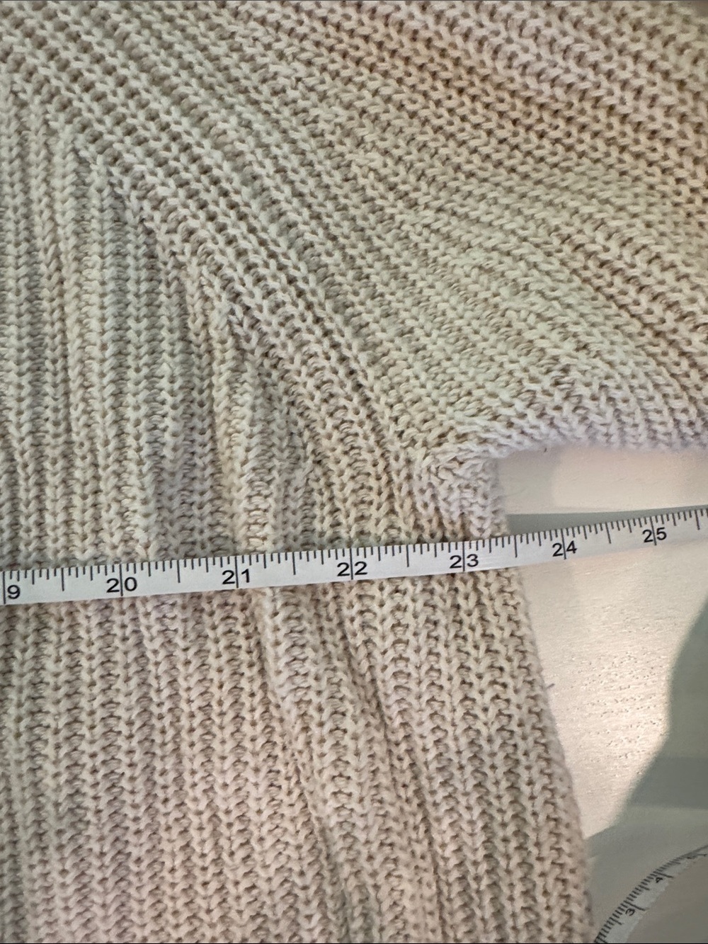 Loft Cotton Knit Sweater Size L - Picture 5 of 6